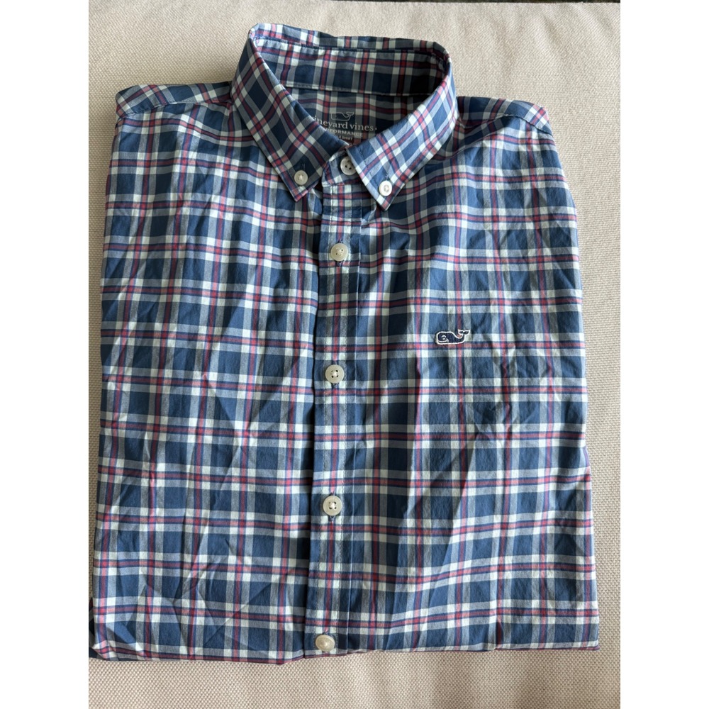 Vineyard Vines performance long sleeve dress shirt size 16